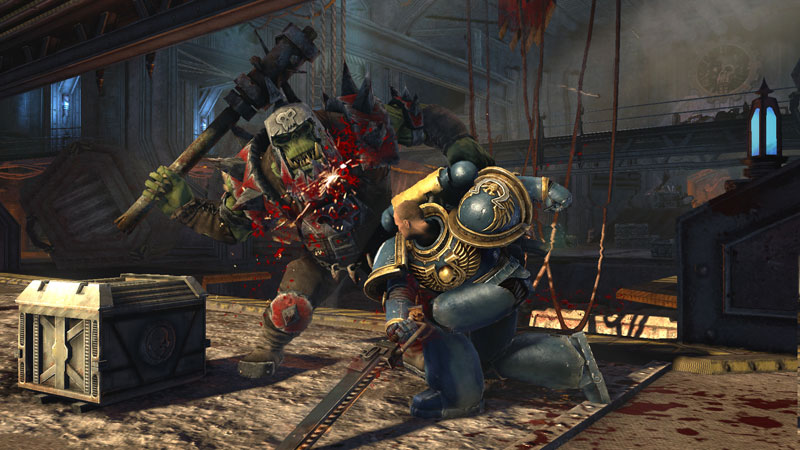 Illustration for article titled Eyes On With The Grim, Colorful Fantasy Of Warhammer 40K: Space Marine
